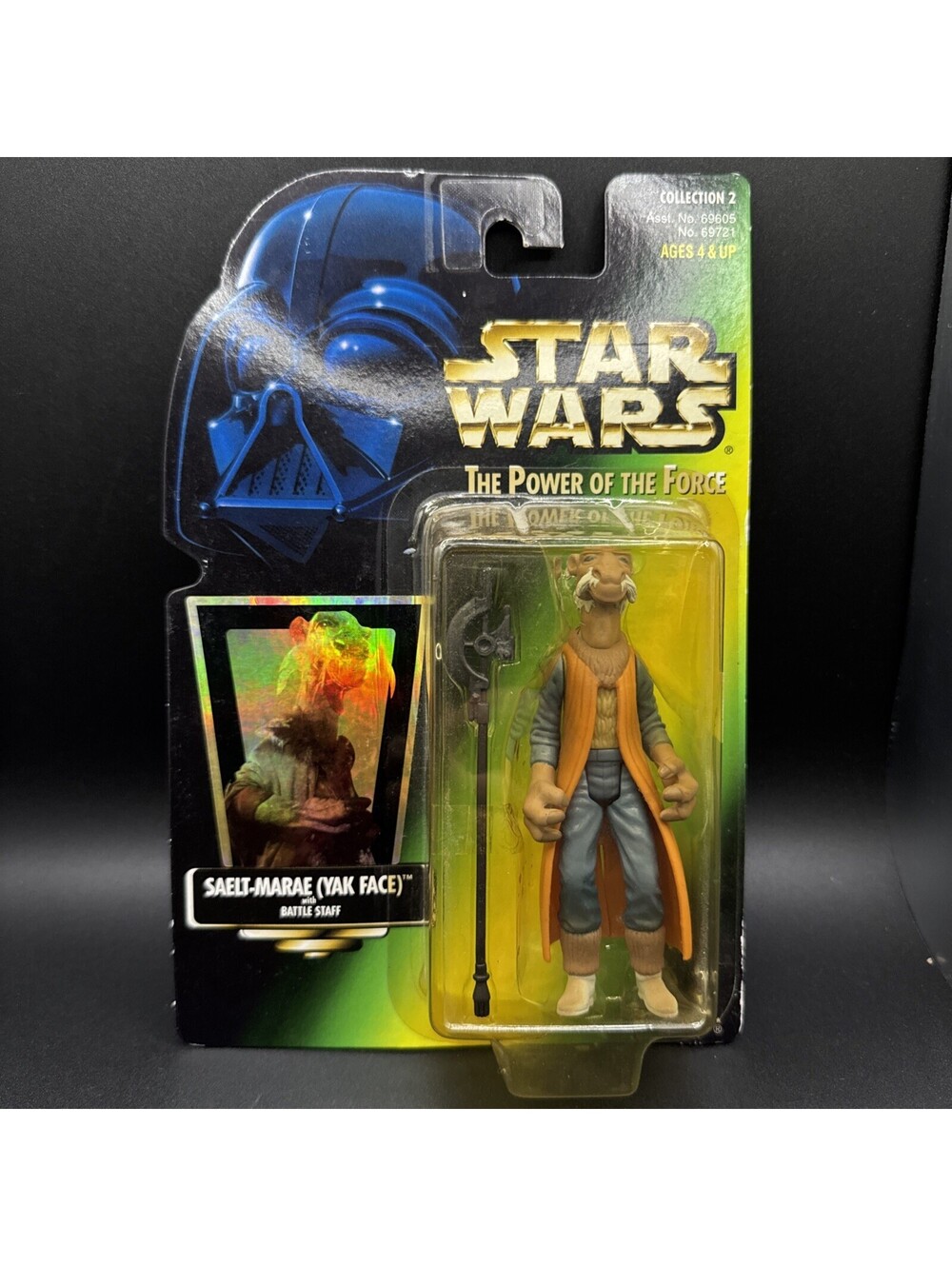 Kenner Saelt-Marae Yak Face With Battle Staff Action Figure